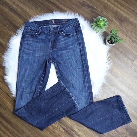 7 For All Mankind Denim - 7 For All Mankind Mid Rise Bootcut Jeans